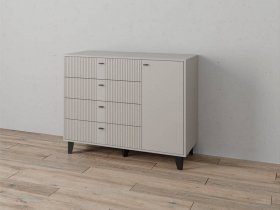 Комод «Катрин-13» (кашемир/сантьяго софт) в Кожурле - kozhurla.mebel-nsk.ru | фото