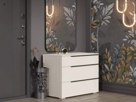 Комод с 3 ящиками Айри КМ-001 (кашемир) в Кожурле - kozhurla.mebel-nsk.ru | фото