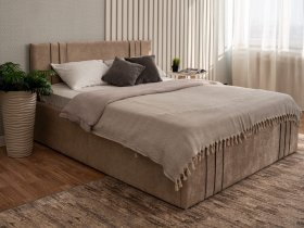 Кровать двуспальная 1,4м с подъем. мех. Леванте в Кожурле - kozhurla.mebel-nsk.ru | фото