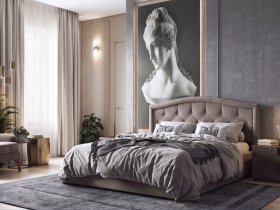 Кровать двуспальная 1,8м Верона-2 в Кожурле - kozhurla.mebel-nsk.ru | фото