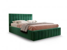 Кровать мягкая 1,6 Вена стандарт, вар.1 в Кожурле - kozhurla.mebel-nsk.ru | фото