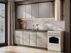 Кухонный гарнитур «Адель» 2,0м (нео) в Кожурле - kozhurla.mebel-nsk.ru | фото