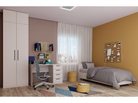 Модульная детская «Верона» (сатин) в Кожурле - kozhurla.mebel-nsk.ru | фото