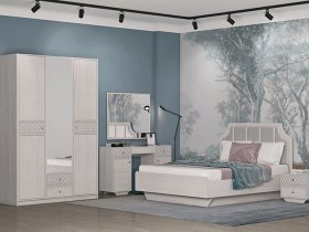 Модульная спальня Лоренцо в Кожурле - kozhurla.mebel-nsk.ru | фото