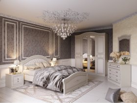 Модульная спальня Николь (Мебельград) в Кожурле - kozhurla.mebel-nsk.ru | фото
