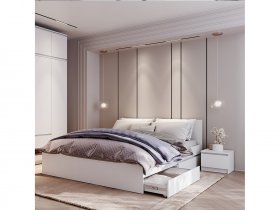 Модульная спальня Симпл в Кожурле - kozhurla.mebel-nsk.ru | фото