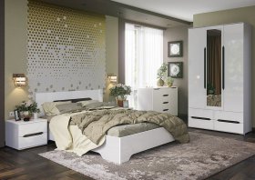Модульная спальня Валирия в Кожурле - kozhurla.mebel-nsk.ru | фото