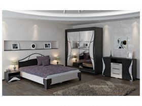 Модульная спальня Верона (Линаура) в Кожурле - kozhurla.mebel-nsk.ru | фото