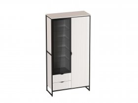 Шкаф 2 дв 2 ящ Нора (персидский жемчуг) (гостиная) в Кожурле - kozhurla.mebel-nsk.ru | фото