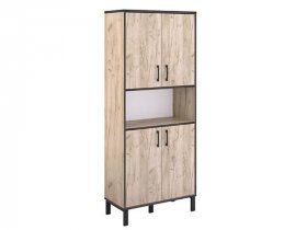 Шкаф для документов Шк050.0 Гермес лофт (дуб крафт серый) в Кожурле - kozhurla.mebel-nsk.ru | фото