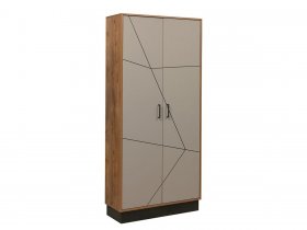 Шкаф двухстворчатый комбинированный для одежды Гамма  54.14 в Кожурле - kozhurla.mebel-nsk.ru | фото