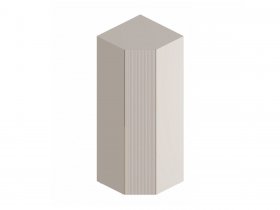 Шкаф угловой «Тефия» (тефия/софт сантьяго) в Кожурле - kozhurla.mebel-nsk.ru | фото