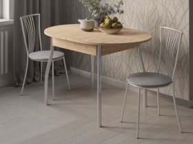 Стол обеденный Орфей-5 Ст030.3 (дуб крафт золотой) в Кожурле - kozhurla.mebel-nsk.ru | фото