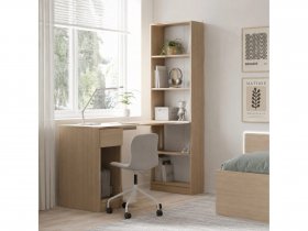 Стол письменный угловой «Лайт» 10.01 (плэйн) в Кожурле - kozhurla.mebel-nsk.ru | фото